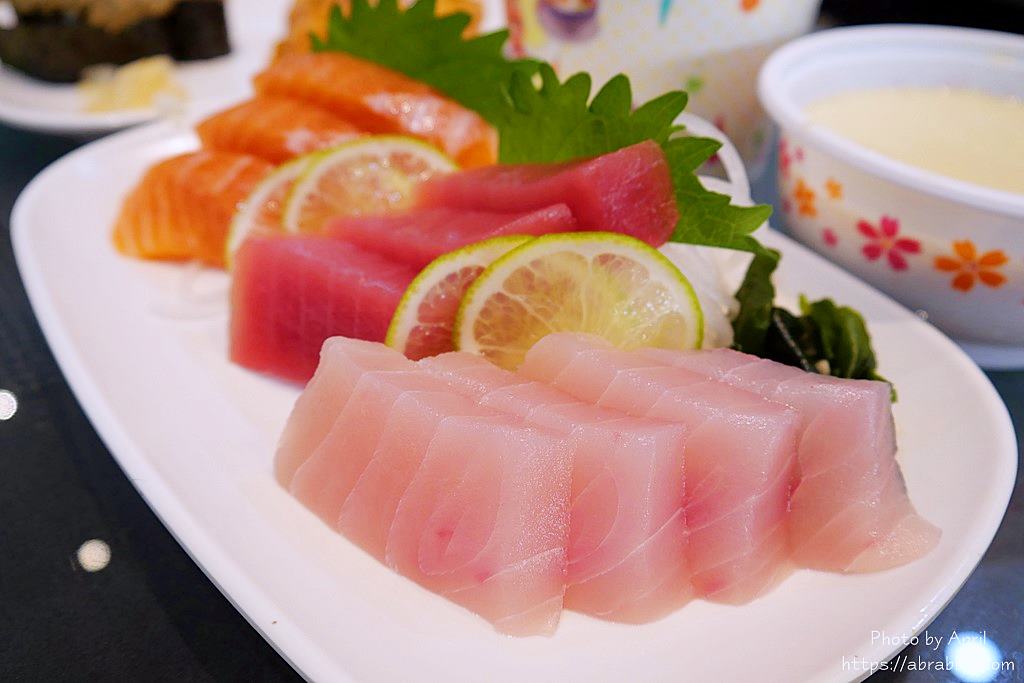 阿裕壽司 生魚片 鮭魚 旗魚 鮪魚